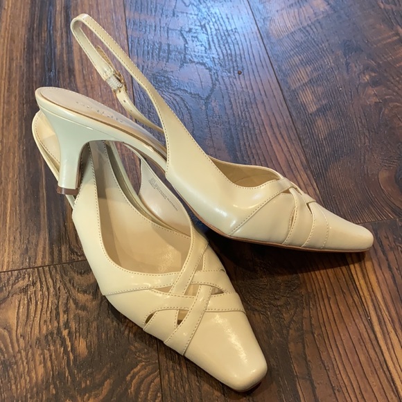 East 5th Shoes - East 5th Slingback Pump Heels  Buckle Pointed Toe